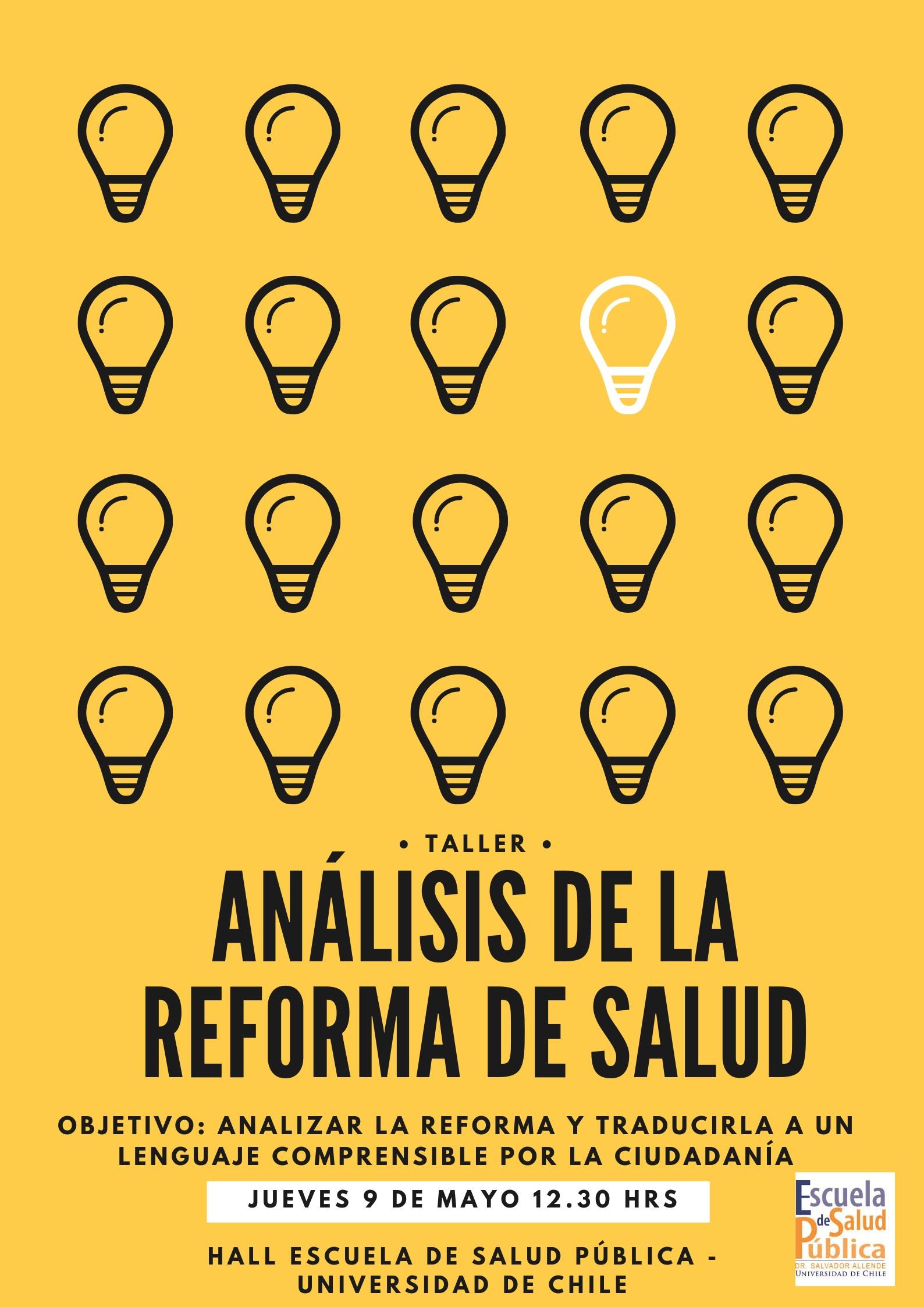 Taller Análisis de la reforma de salud