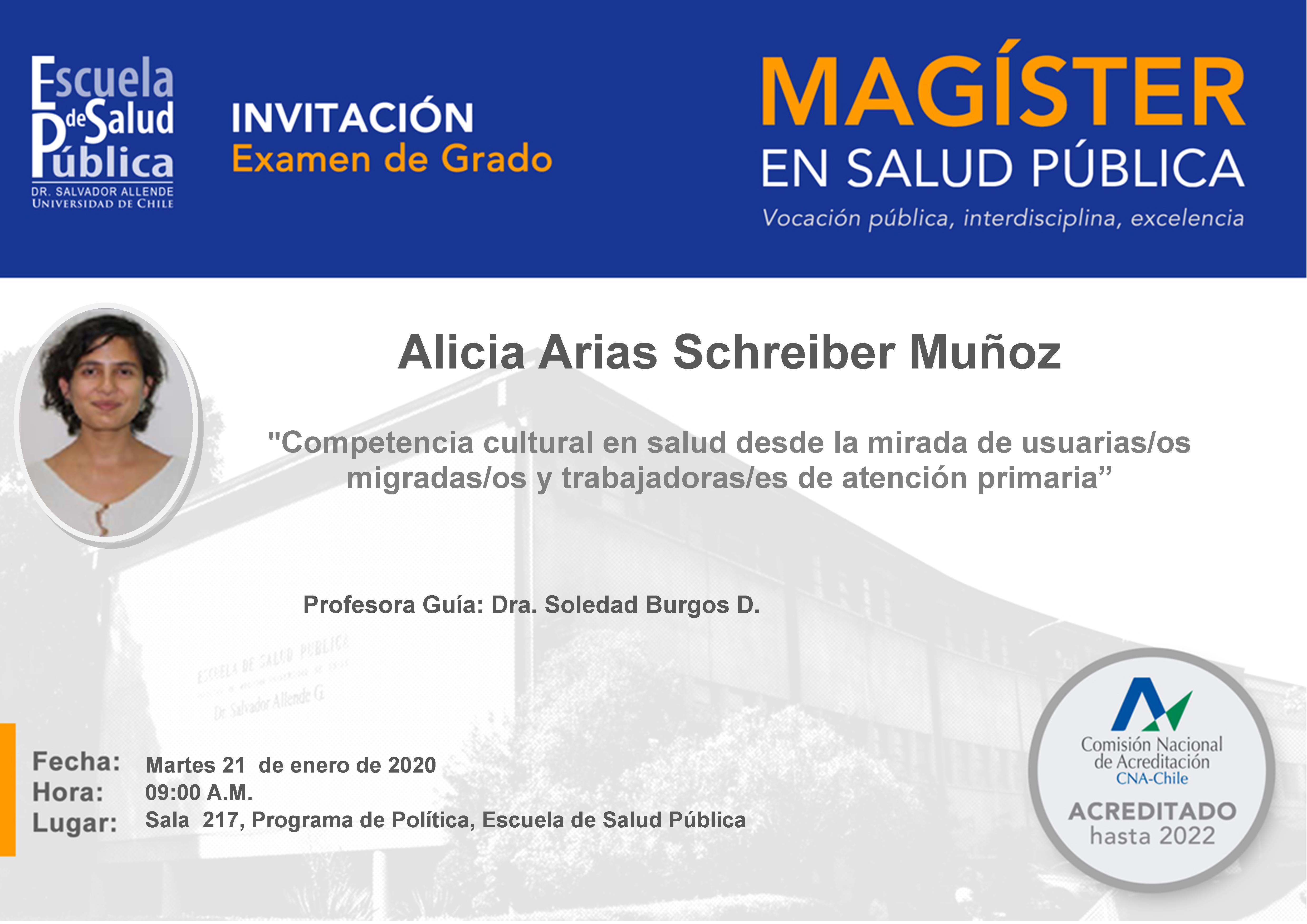 Examen de grado Alicia Arias Schreiber Muñoz.