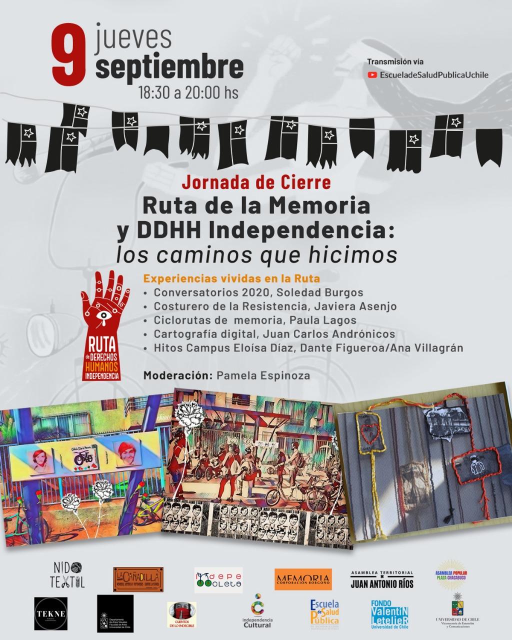 Ruta de Memoria y DDHH en Independencia