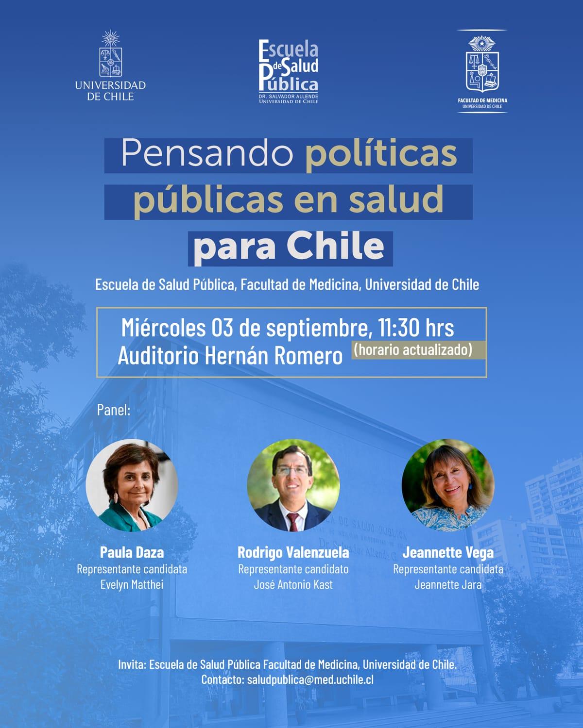 Encuentro “Pensando políticas públicas en salud para Chile”