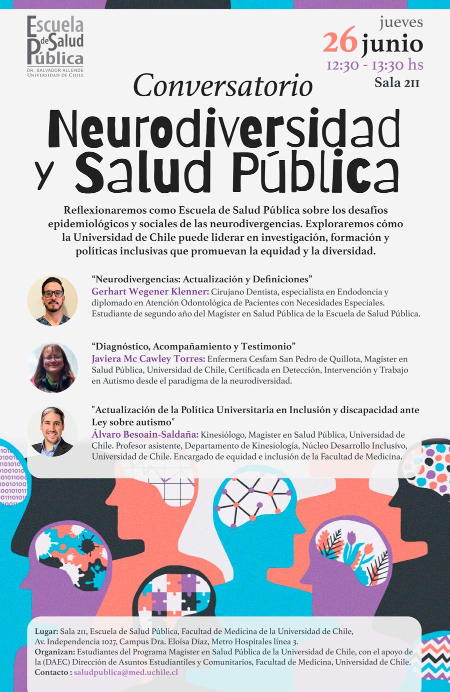Conversatorio: Neurodiversidad y Salud Pública