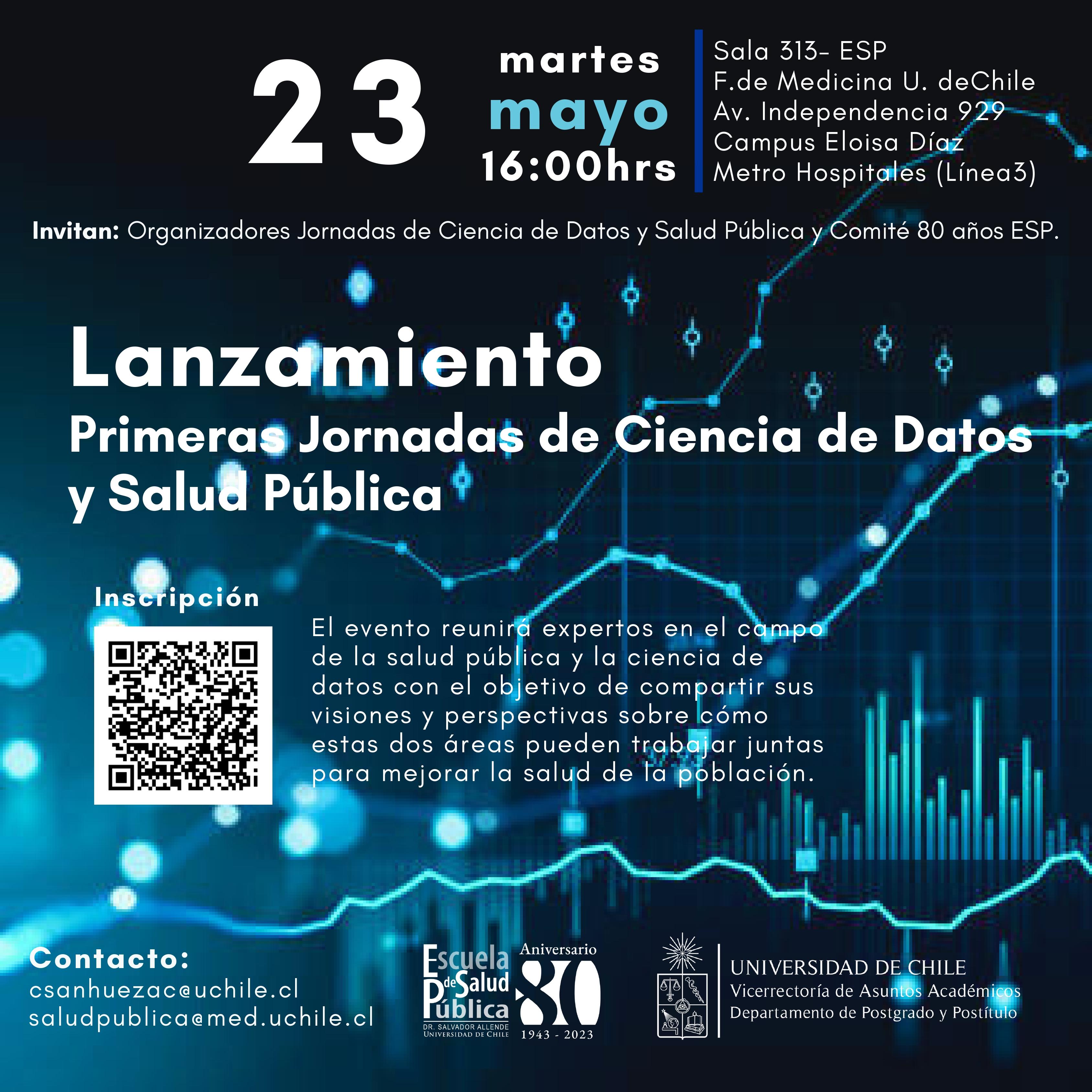 Lanzamiento de las Primeras Jornadas de Ciencia de Datos y Salud