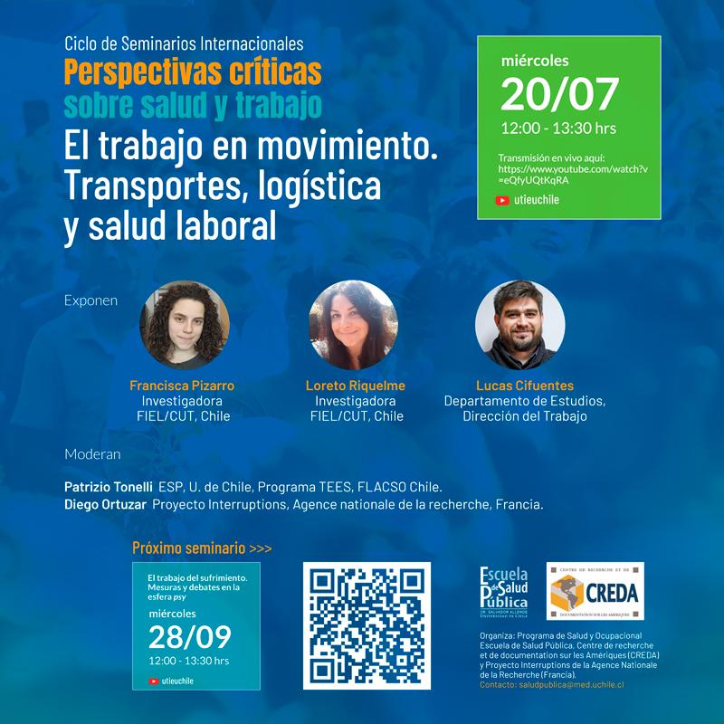 El trabajo en movimiento. Transportes, logística y salud laboral