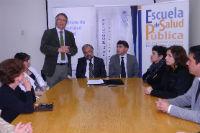 "Queremos expresar nuestra disposición de acompañar este esfuerzo y expresarles que es de nuestro interés apoyar el desarrollo de propuestas conjuntas", señaló el Dr. Óscar Arteaga