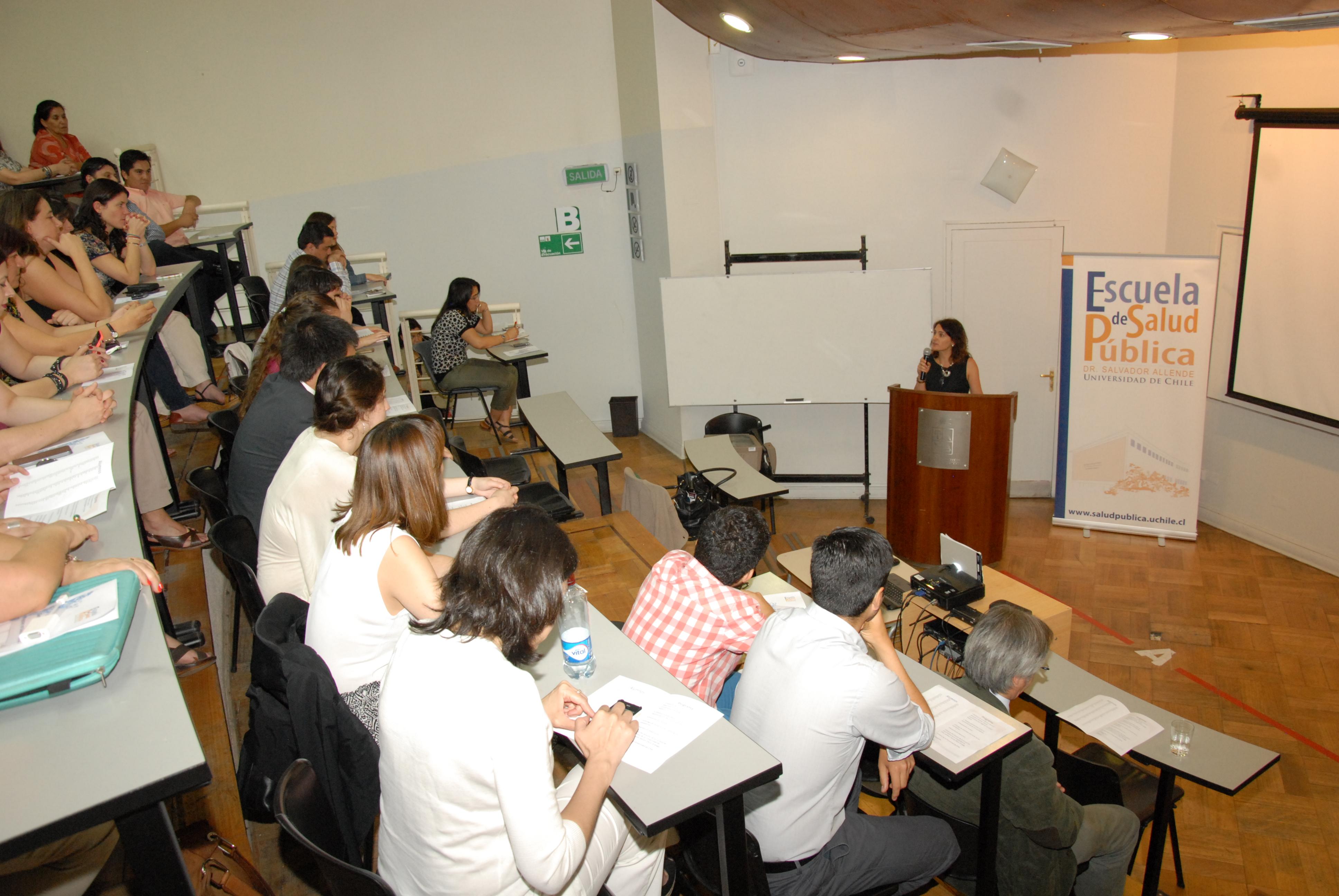 Los profesionales terminaron la etapa lectiva del magíster en Salud Pública.