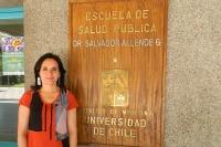 Ana Cortez, profesora del curso de migraciones de la EIV 2015.