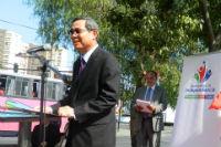 Embajador de la República de China (Taiwán), Ming-wen Wang.