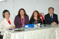 Panelistas asistentes al seminario.