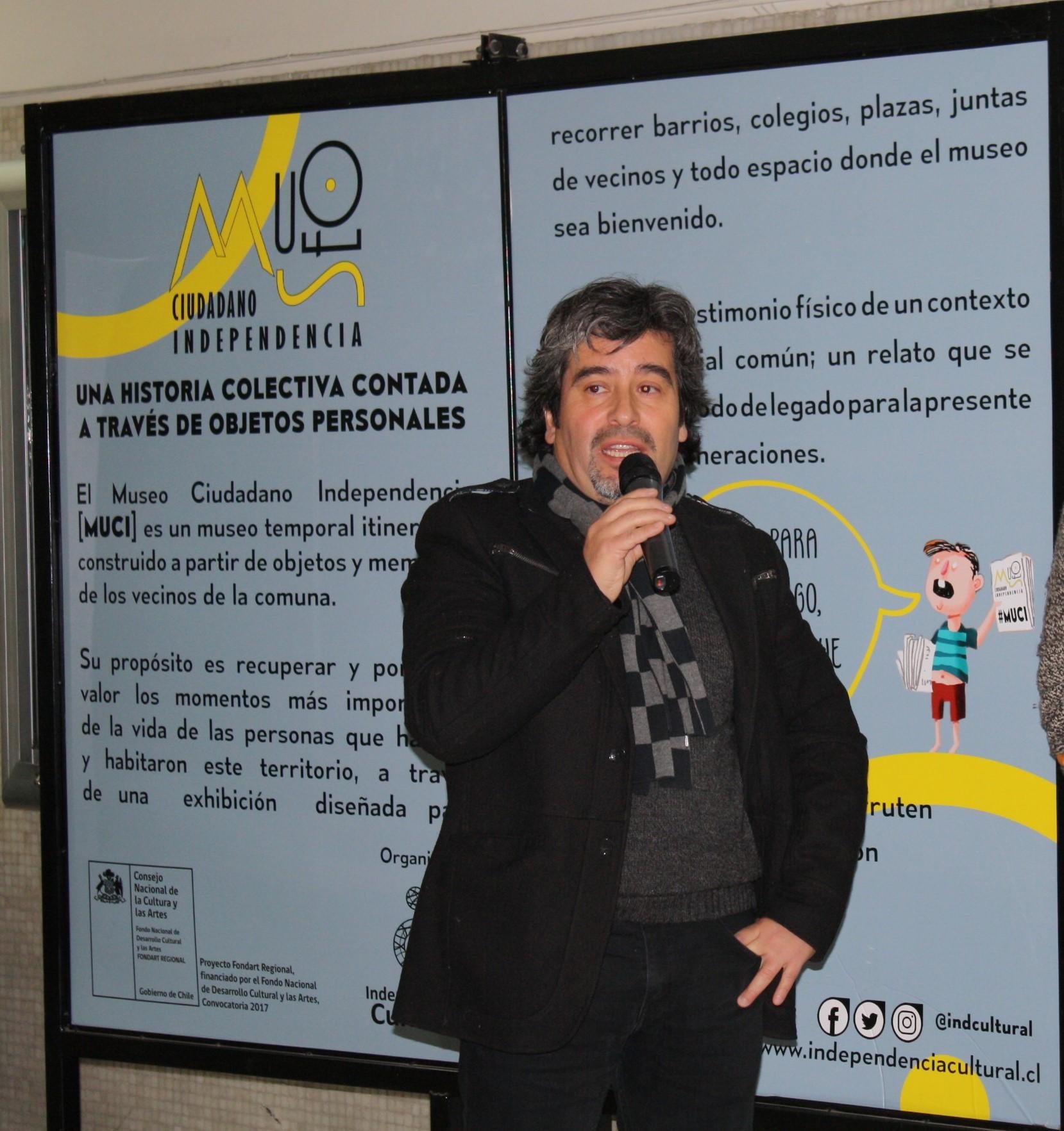 Dante Figueroa, inauguración Museo Ciudadano de Independencia