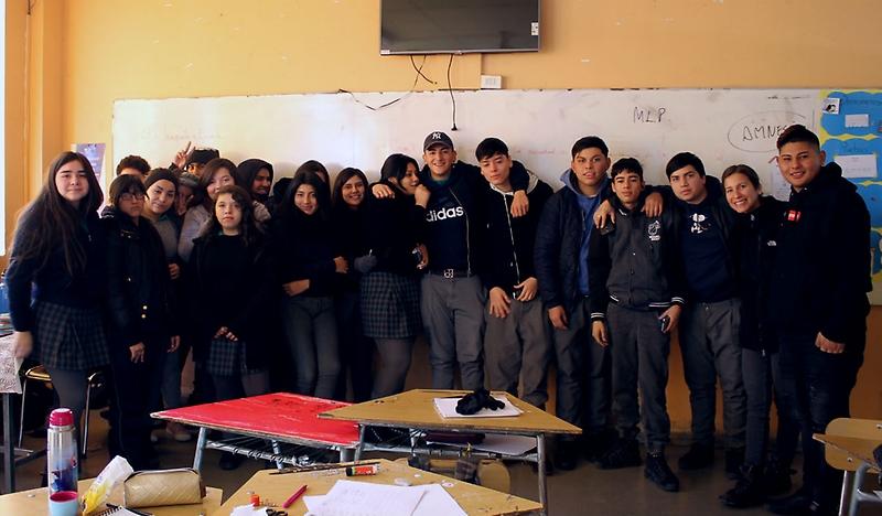 4°Medio del Liceo Malaquías Concha de La Granja.