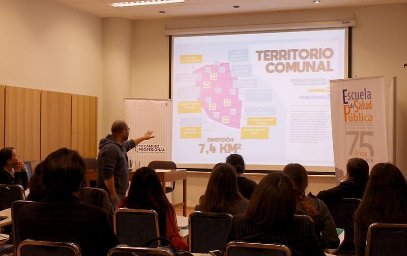 Los datos de caracterización de los liceos Independencia permitieron a los asistentes definir mejor la estrategia de vinculación.