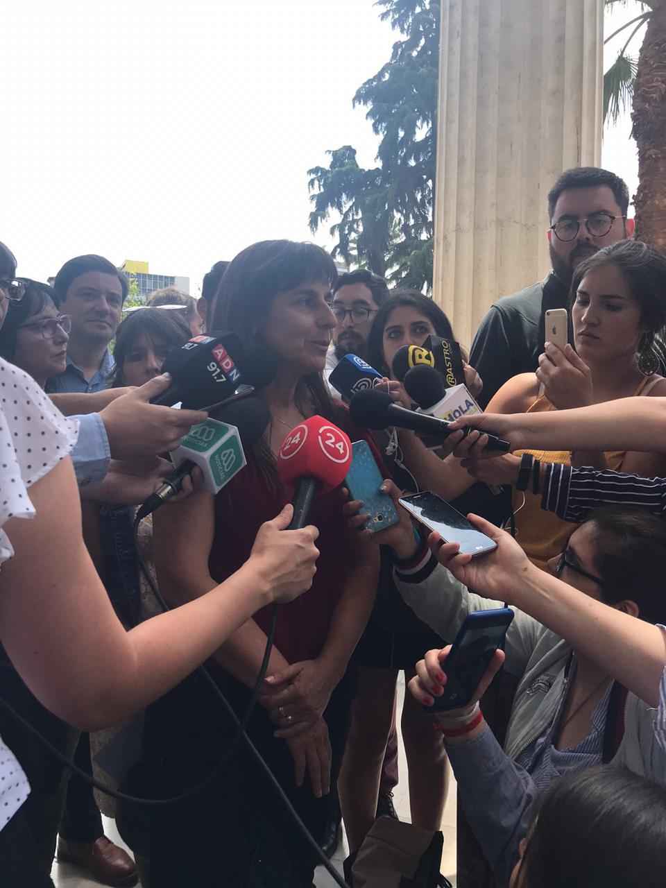 Verónica Iglesias, Directora de la Escuela de Salud Pública en el Ex Congreso Nacional.