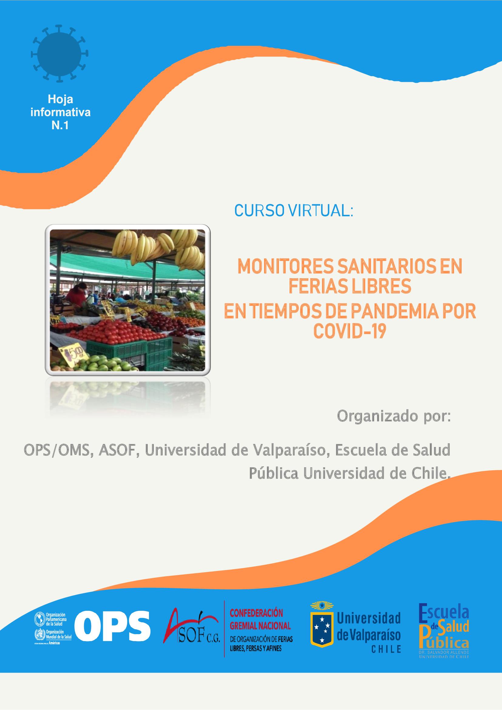 Monitores sanitarios en ferias libres en tiempos de pandemia por COVI- 19