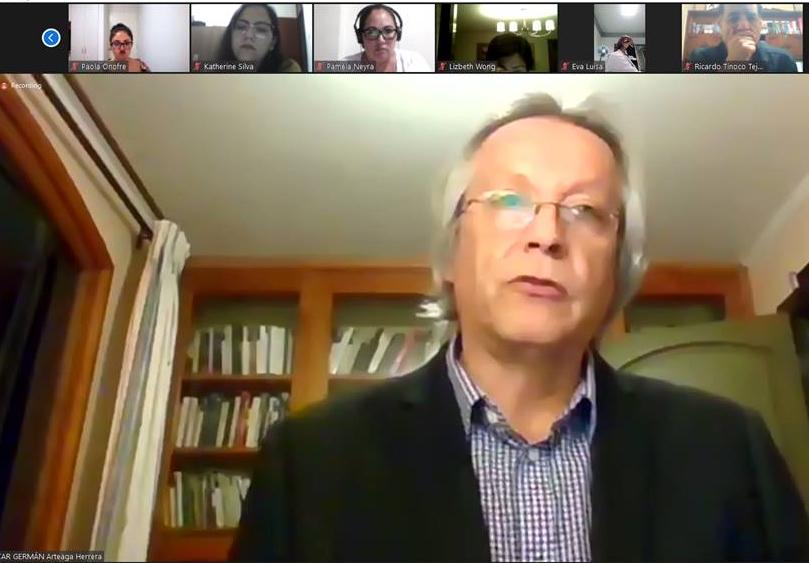 Dr. Oscar Arteaga Director del programa Chile-ESAN y jefe del Programa de Políticas, Sistemas y Gestión en salud,