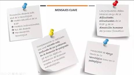 El desafío contempla también propuestas que deben hacerse cargo de las dificultades estructurales de la ESP y de la dimensión humana del proceso formativo.