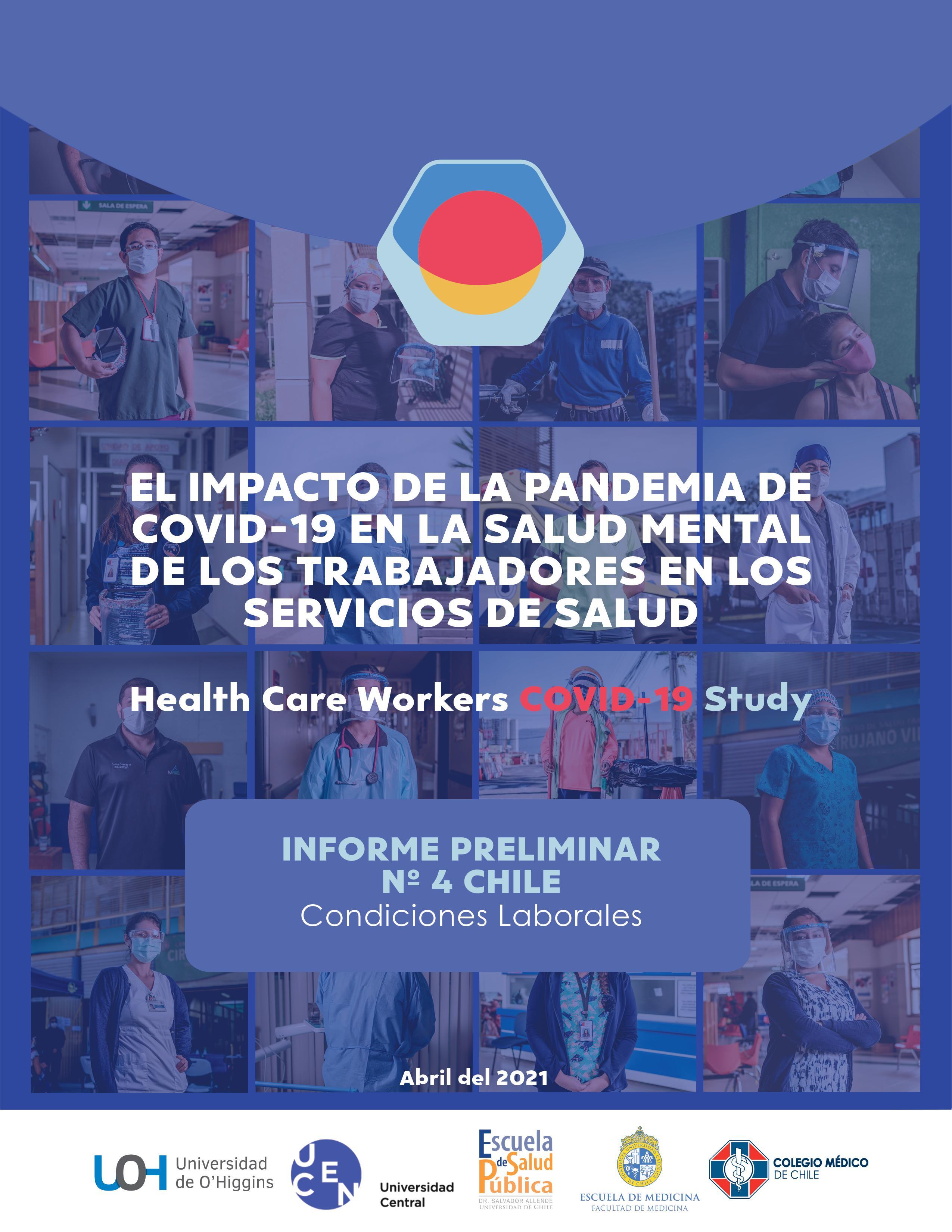 4°Informe Breve del estudio de Salud Mental en Trabajadores de Salud