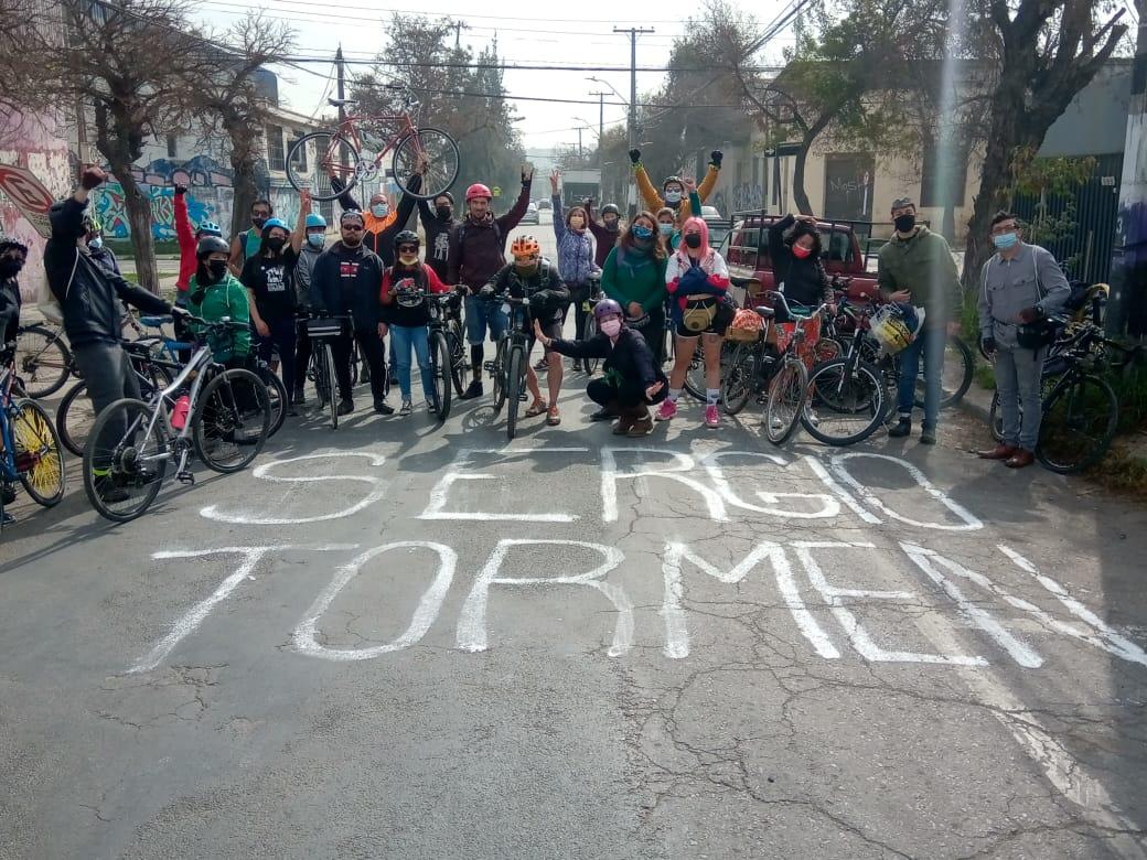 Durante el desarrollo del proyecto se realizaron dos cicletadas con una alta convocatoria de asistentes.