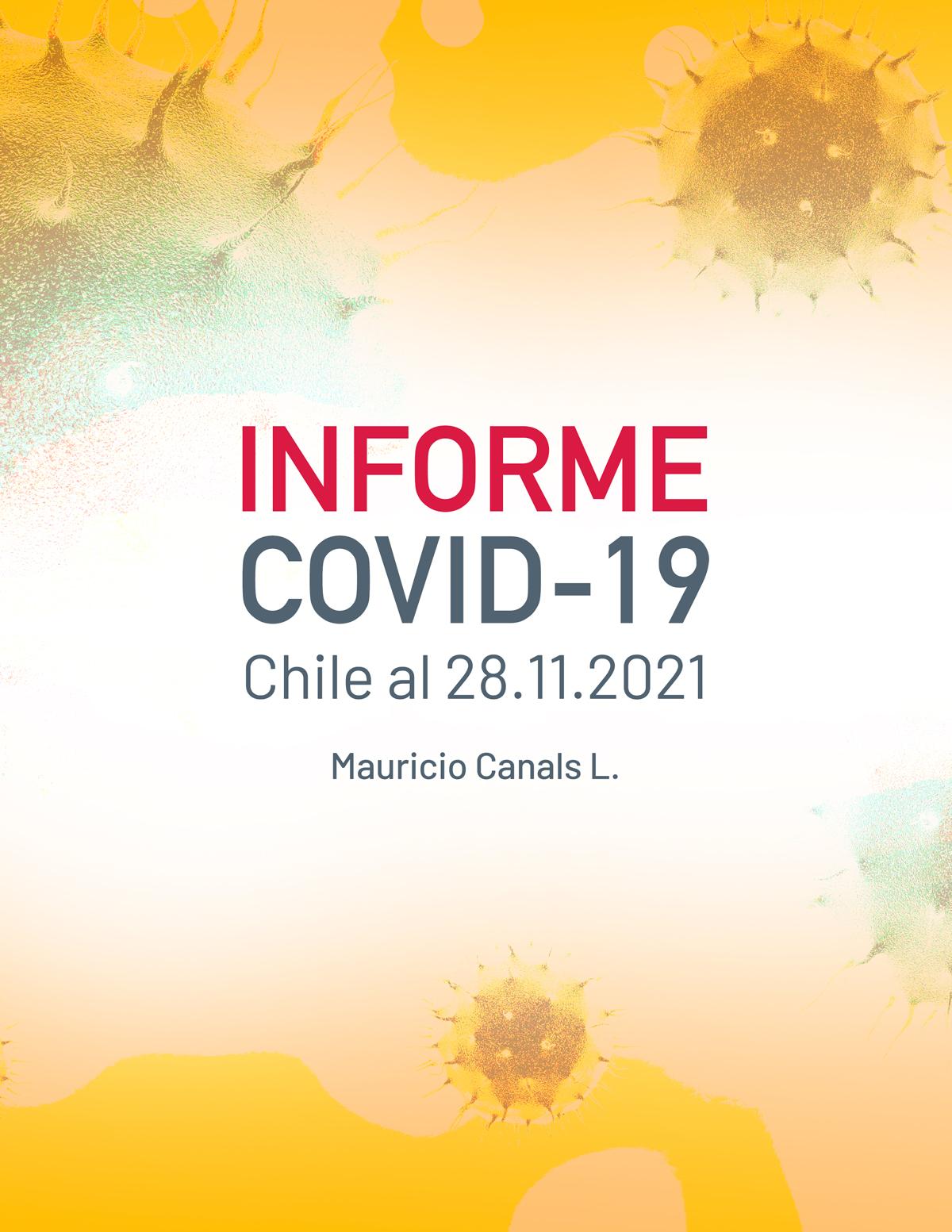 Último informe entregado por el Dr. Mauricio Canals con fecha 28 de noviembre