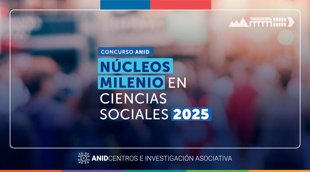 Concurso Núcleos Milenio 2025 Ciencias Sociales