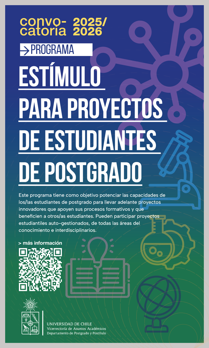 Afiche (grande) Programa Estímulo 2025
