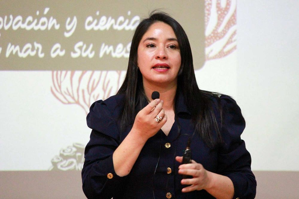 Paulina Larrondo celebró la participación de las algueras “como grupo de mujeres sindicalizadas y asalariadas, siendo parte de actividades en conjunto".