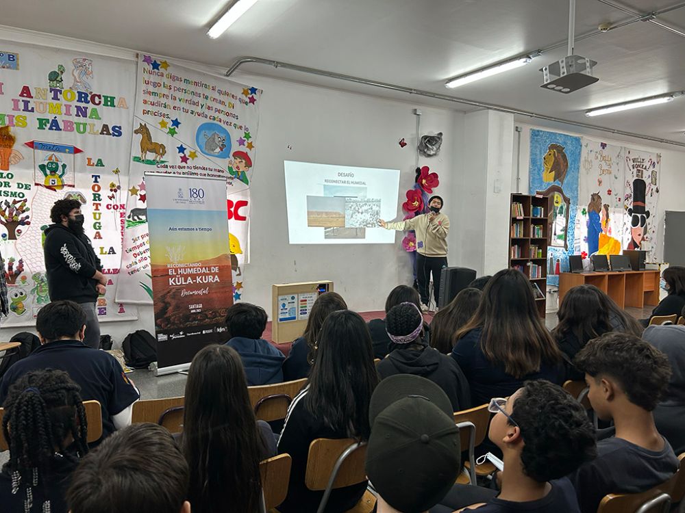 “Esto nos motiva a seguir y darle continuidad al área educativa de nuestro proyecto", destacó Rui Wang.