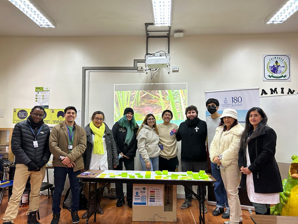 El equipo del proyecto realizó diversos talleres en los colegios Palmarés Central, Palmarés Oriente y Luis Cruz Martínez.