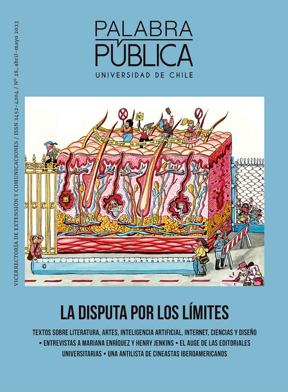 Textos sobre literatura, artes, inteligencia artificial, internet, ciencias y diseño, son parte de las reflexiones que dedica esta nueva edición de Palabra Pública.