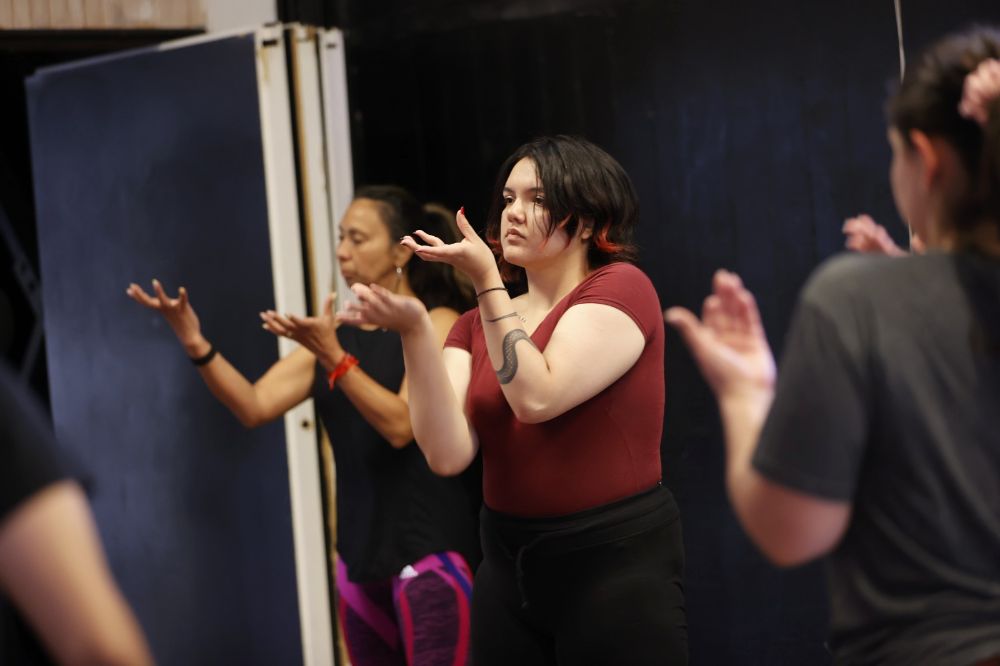 Así la primera compañía profesional de danza contemporánea, fundada en 1945, compartió sus saberes en una fructífera instancia.