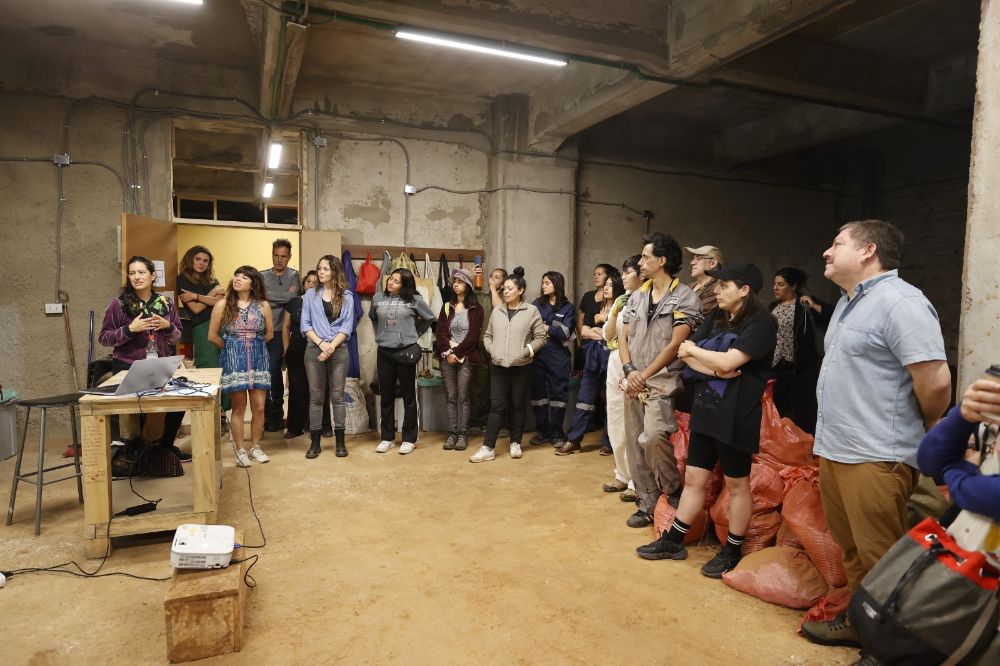 Se dio inicio a la segunda jornada de este evento con el taller teórico-práctico “El adobillo. Patrimonio arquitectónico porteño”