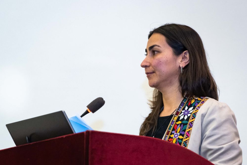 "El arte tiene un papel vital en la sensibilización al promover la empatía, la educación, la visibilidad, la diversidad", destacó Claudia León.