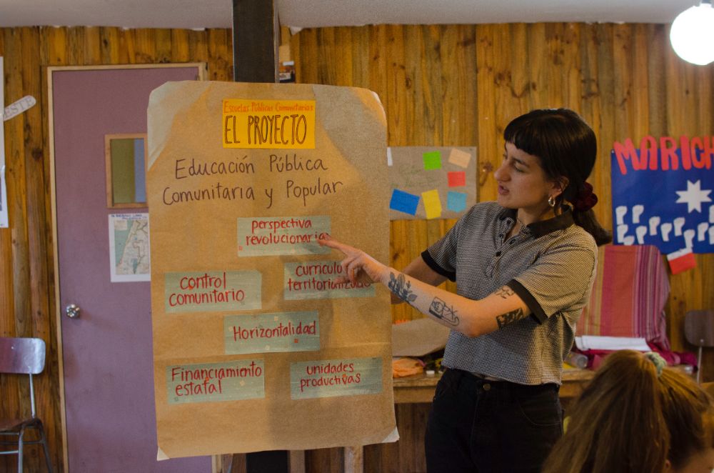 En los tres ciclos desarrollados por el proyecto, han participado educadores, profesores y vecinos del barrio Franklin.