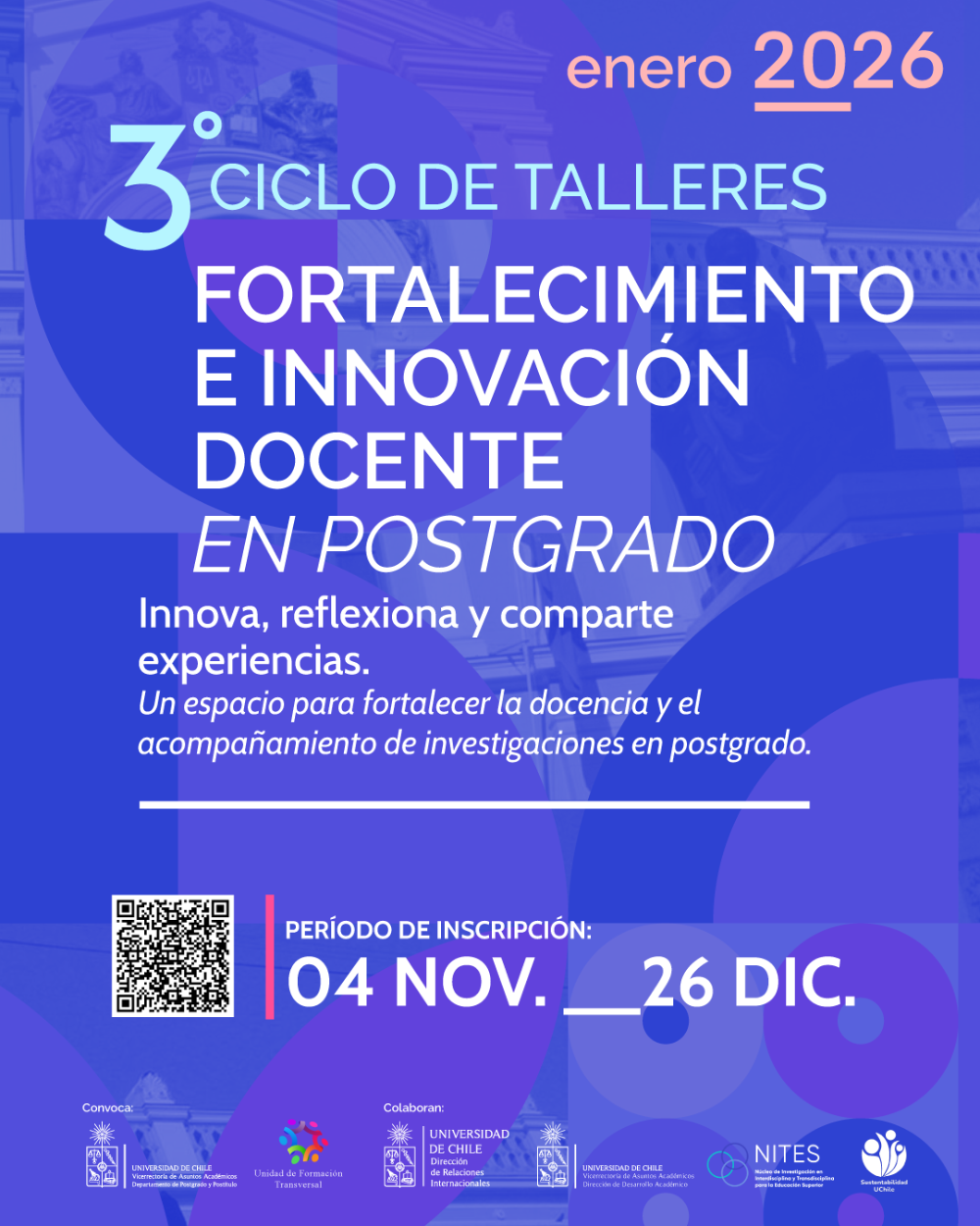Afiche 3º Ciclo de Talleres