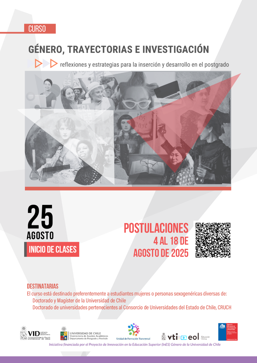 Curso Estrategias con perspectiva de género para investigación