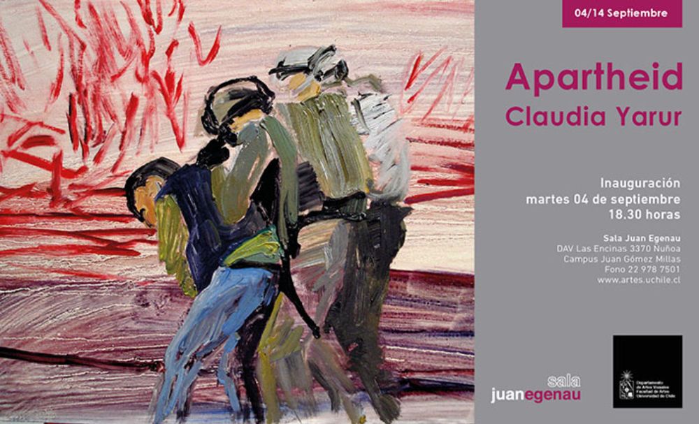 Exposición "Apartheid" de Claudia Yarur