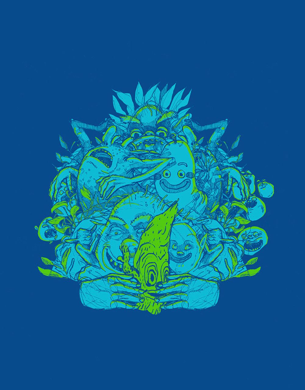 22 estudiantes y 35 egresados de las carreras en artes visuales y pedagogía en artes visuales exhiben una serie de pinturas, fotografías, esculturas e instalaciones.