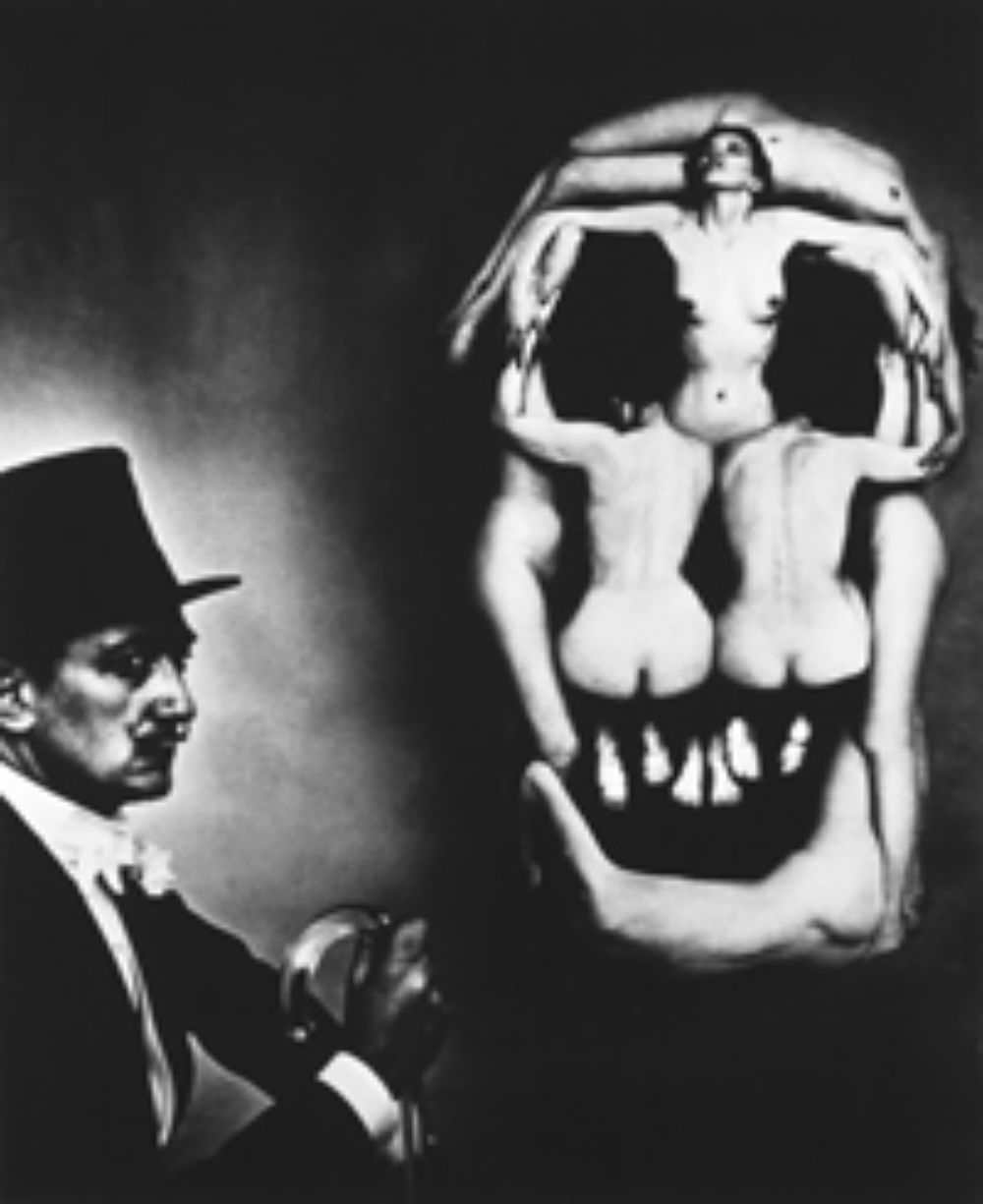 Fotografía de Philippe Halsman - dali-skull. 