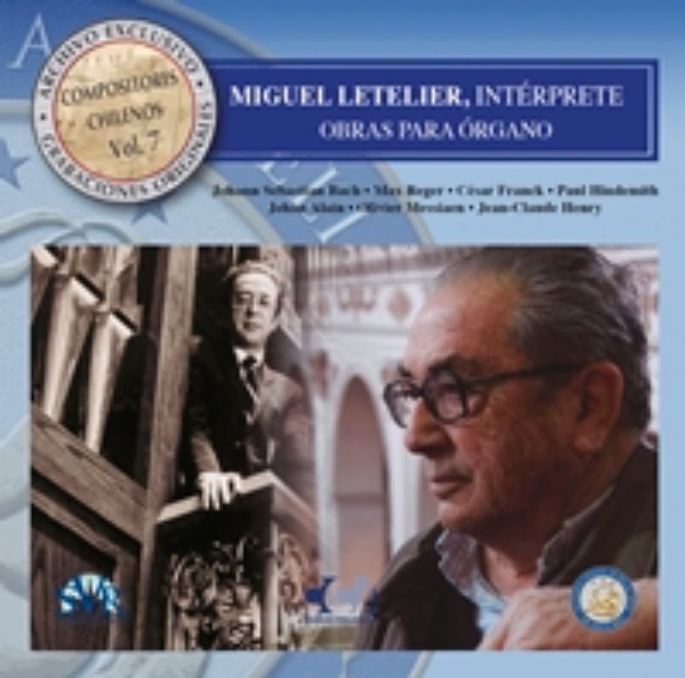 La carátula del más reciente disco de Miguel Letelier. 