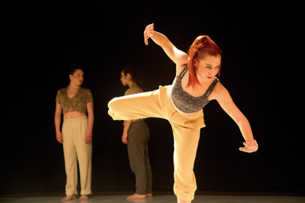 Colectivo 2. Trabajo de la asignatura Laboratorio de Composición I dictado por el prof. Amilcar Borges. Fotografía: Valentina Miranda.