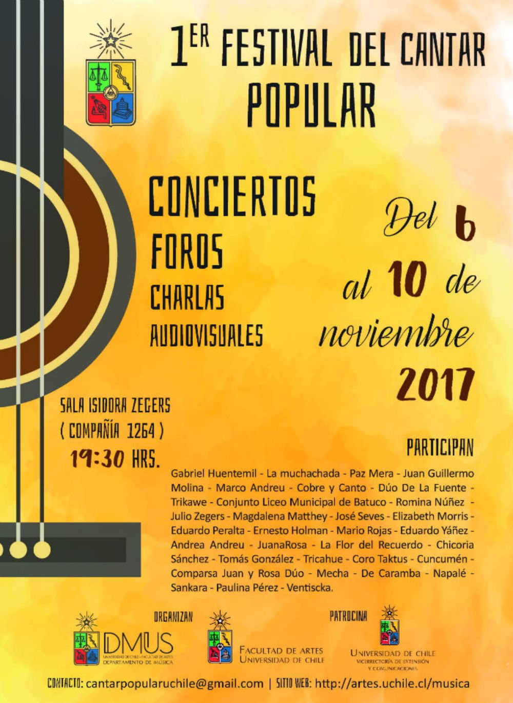 Más de cien músicos serán parte del Primer Festival del Cantar Popular 