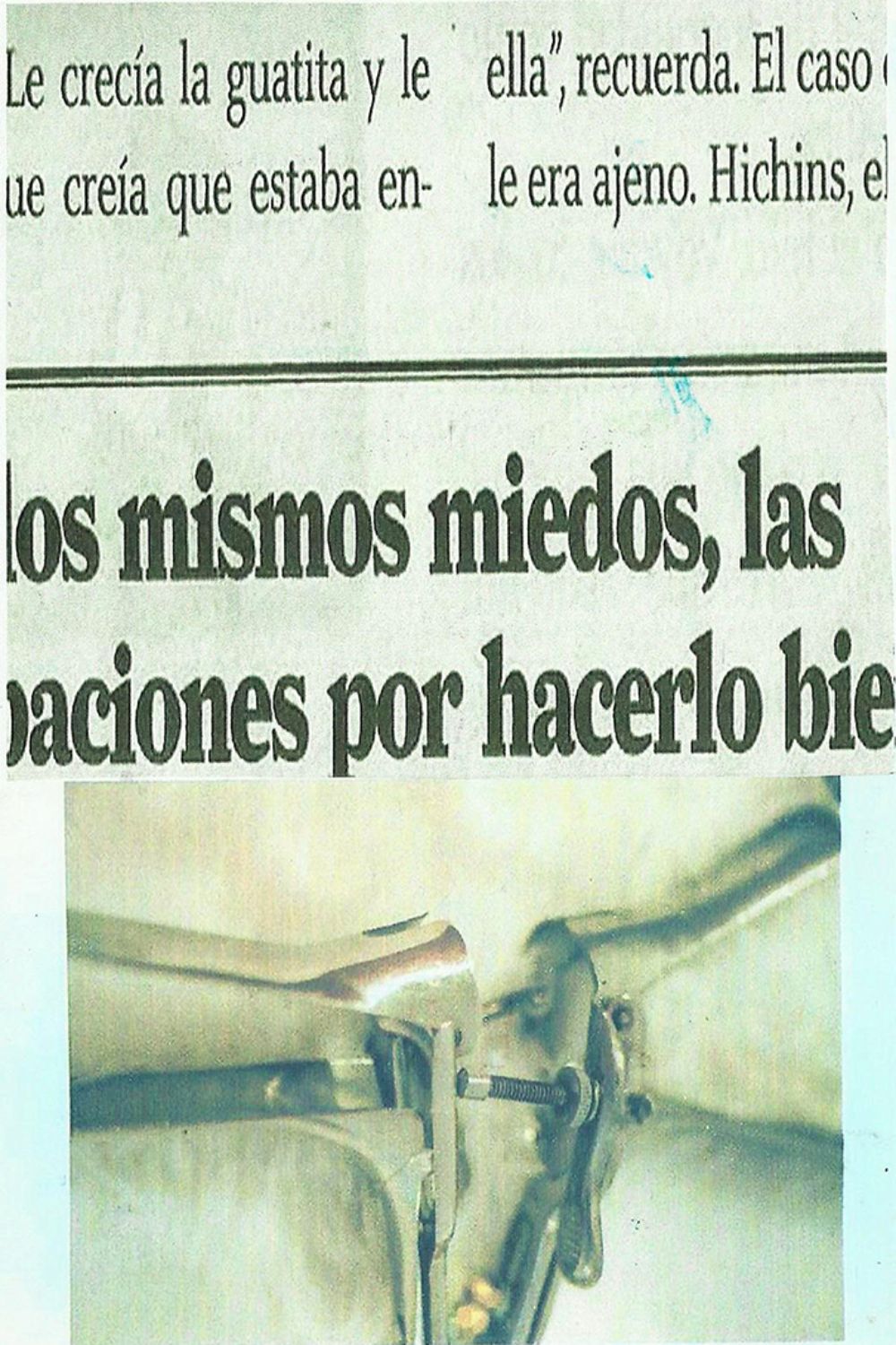 "Me refiero al uso y abuso de la mujer y su condición vulnerable, validada por instituciones creadas, regidas, sostenidas y manipuladas a su conveniencia por hombres", dijo la artista.
