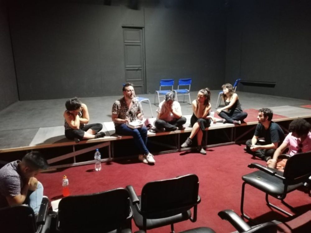 Expositores del Encuentro en Sala Sergio Aguirre 