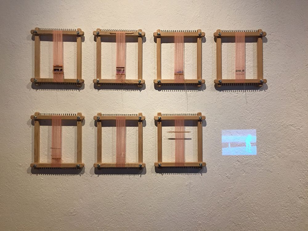 La Tercera Mención Honrosa en esta categoría fue para la egresada y actual docente del DAV, Dhara Linsambarth con "7 Fotogramas"