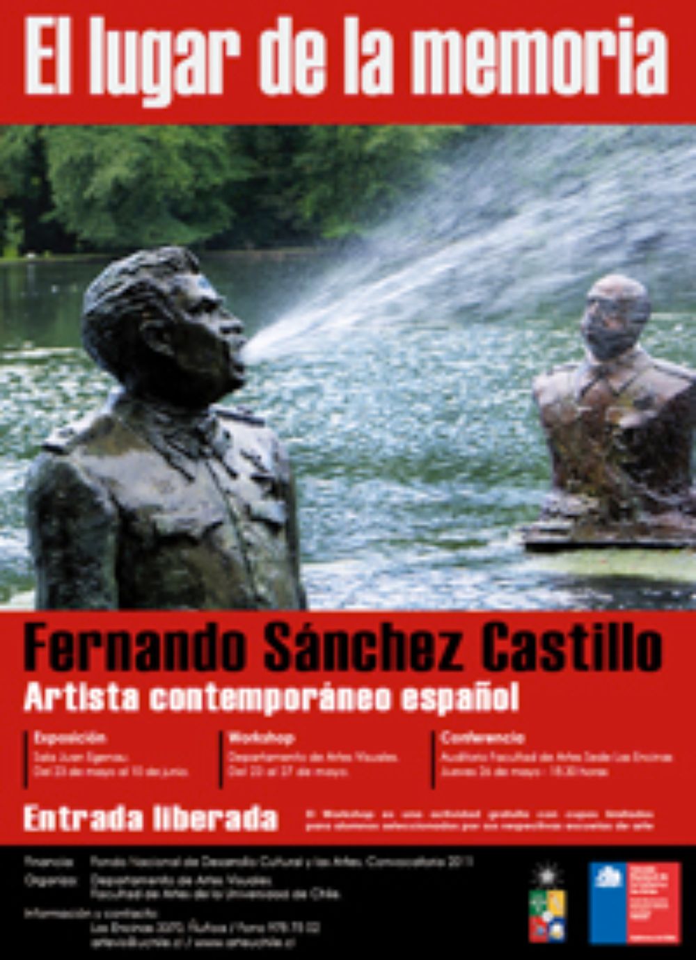 Las actividades programadas en "El lugar de la memoria" comenzarán a desarrollarse el próximo lunes 23 de mayo, con la inauguración de la exposición y la primera sesión del workshop.