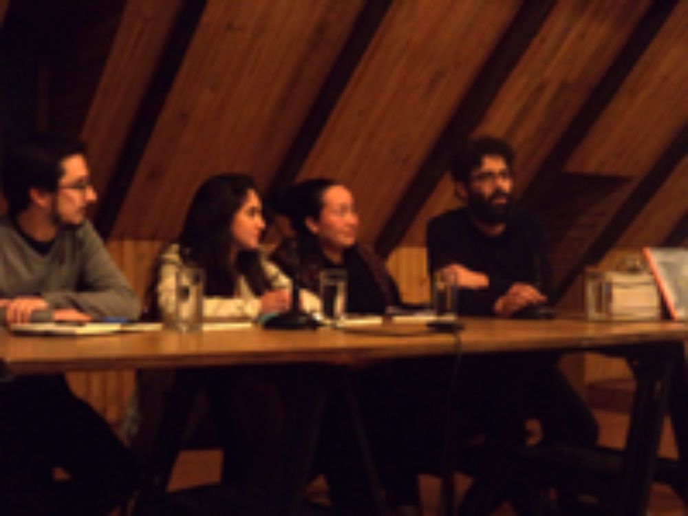 Francesca Silva, estudiante de Licenciatura en Filosofía de la U. de Chile en representación de las autoras, expresó que  ¿el libro no es para leer por leer, es un análisis que invita a la reflexión. 