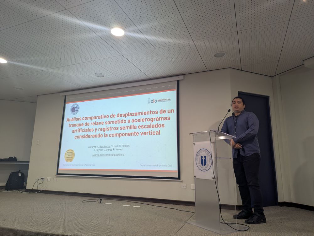 Andrés Barrientos, Ingeniero Civil y Magíster en Ingeniería Estructural, Sísmica y Geotécnica