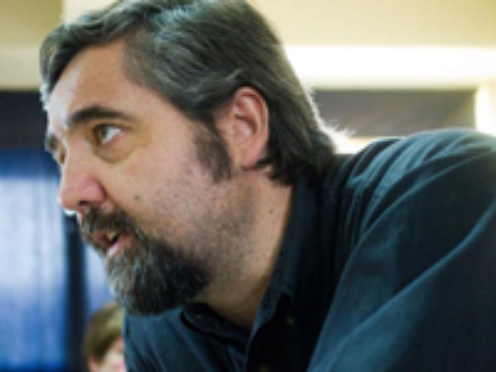 Prof. Rodrigo González, Director de Extensión FACSO (Fotografía de Francisco Osorio).