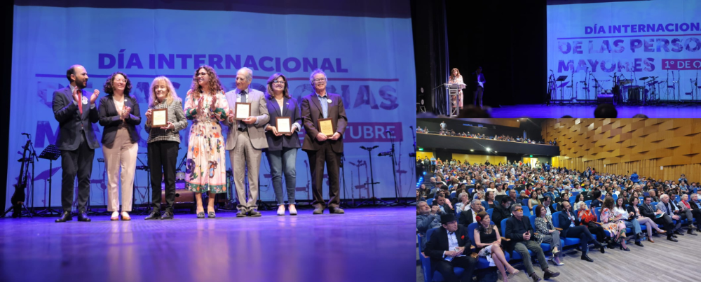 Facultad de Ciencias Sociales es reconocida por SENAMA por su aporte al estudio de personas mayores.
