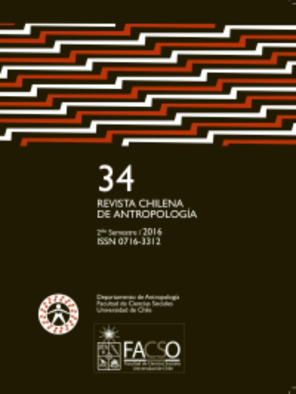Revista Chilena de Antropología 2016, N. 34