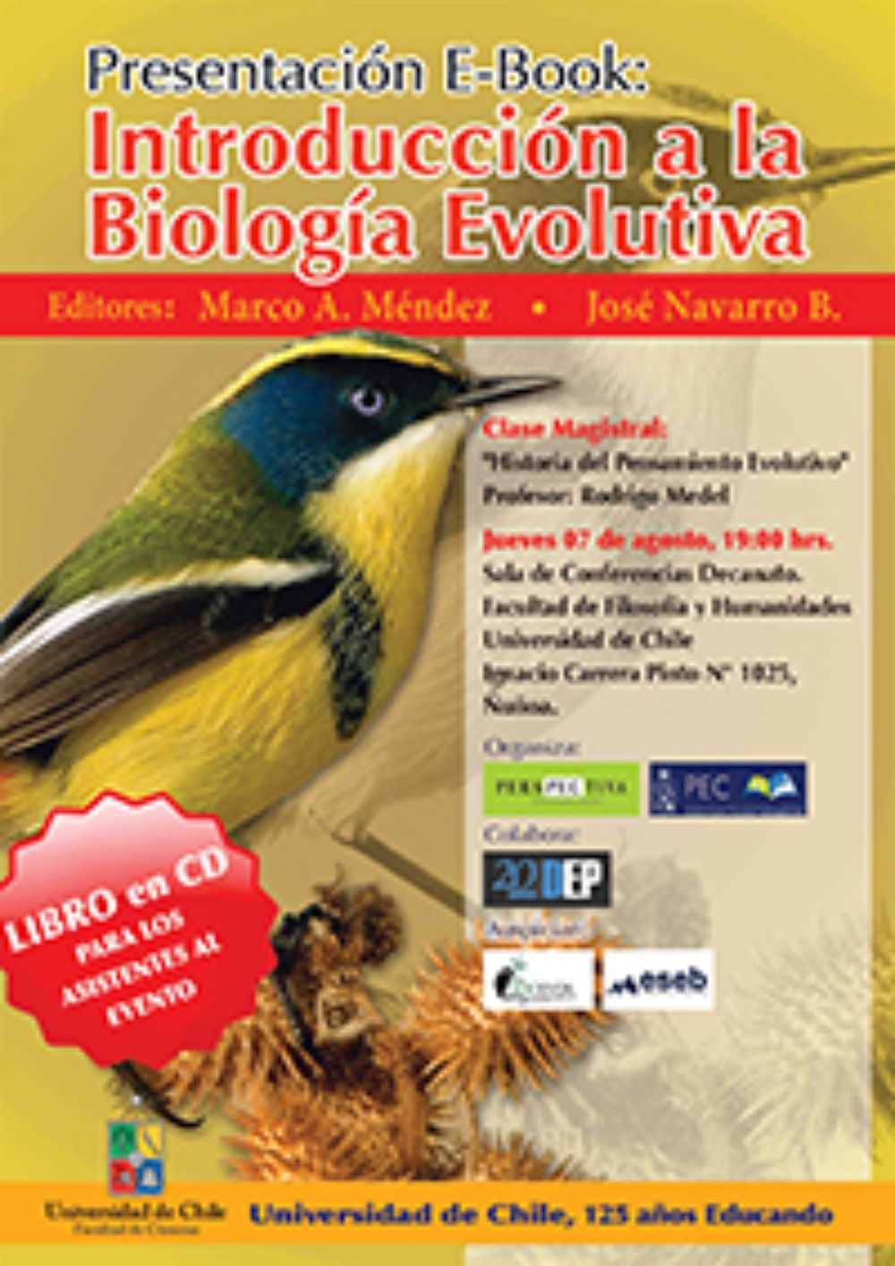 Presentación del E-Book "Introducción a la Biología Evolutiva"